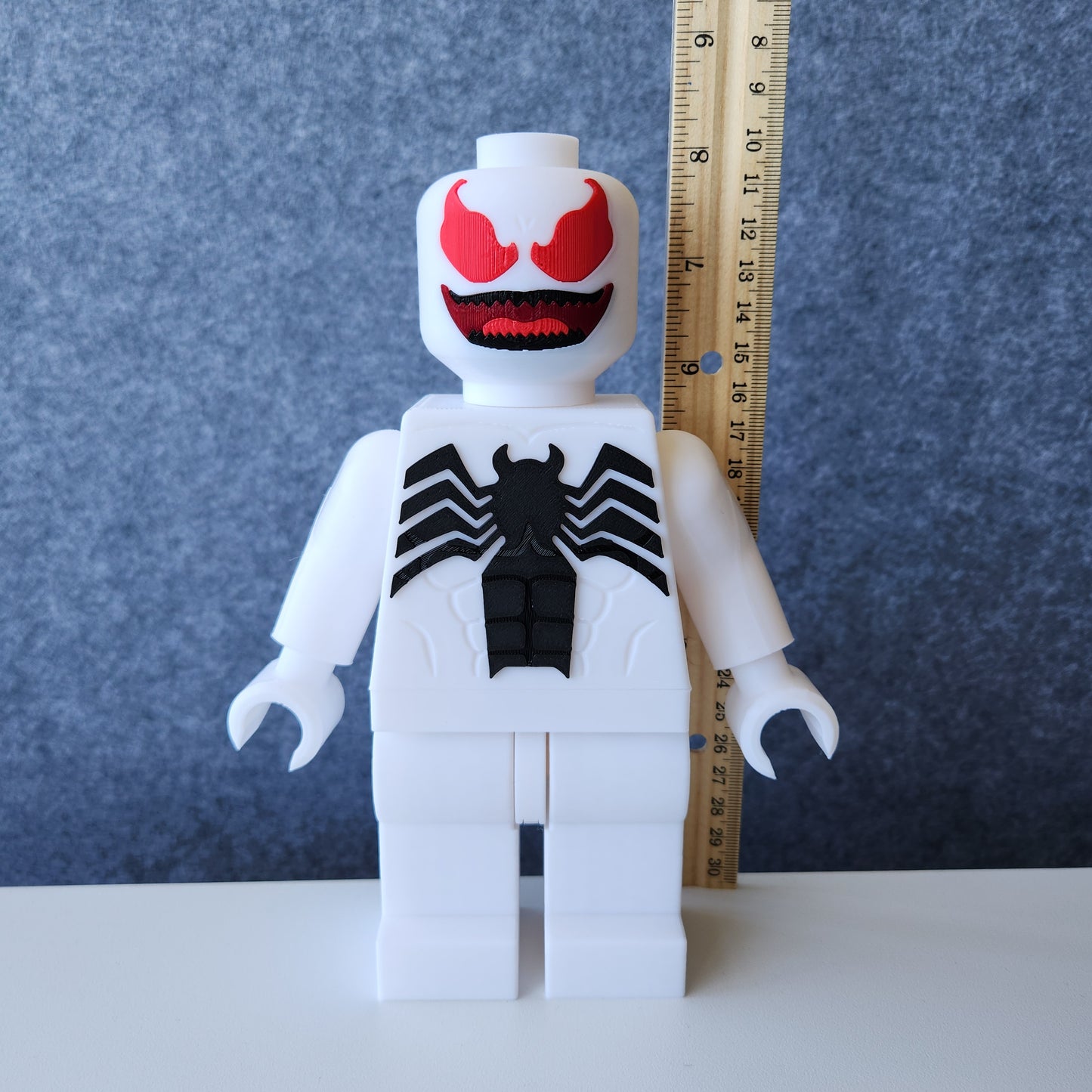 Big Bricks Anti-Venom | 3D Printed | Art Decor - 8in Tall