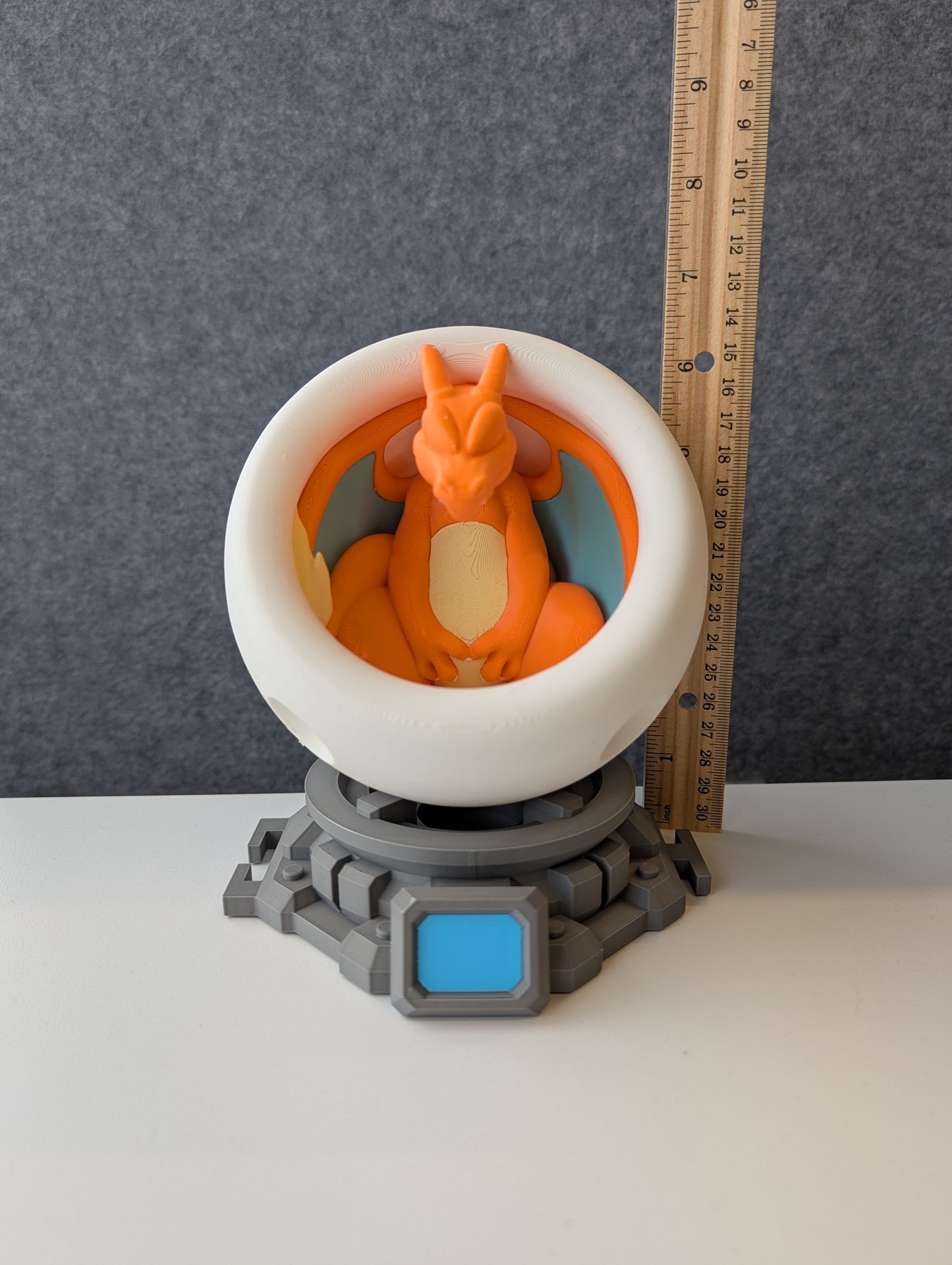 Charizard in the Healing Pod | 3D Printed