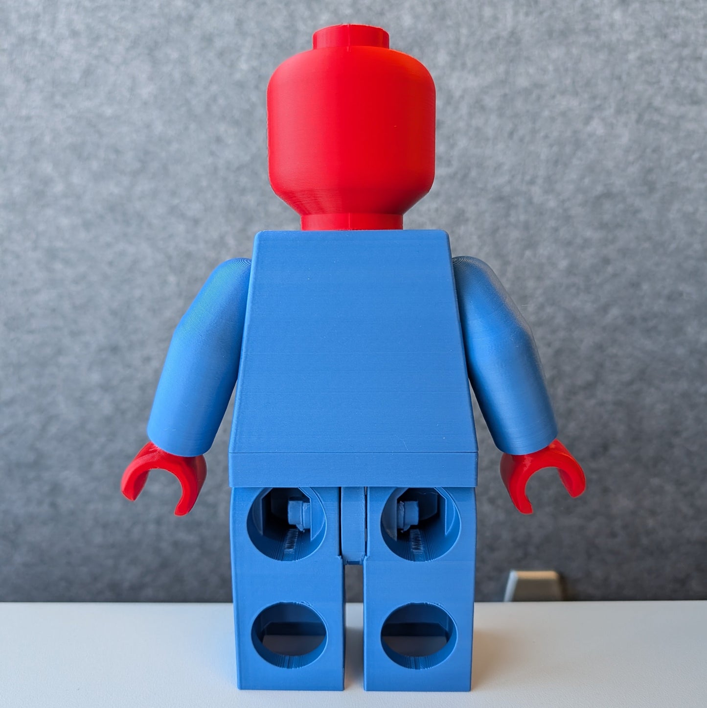 Big Bricks Spider Man | 3D Printed | Art Decor - 8in Tall