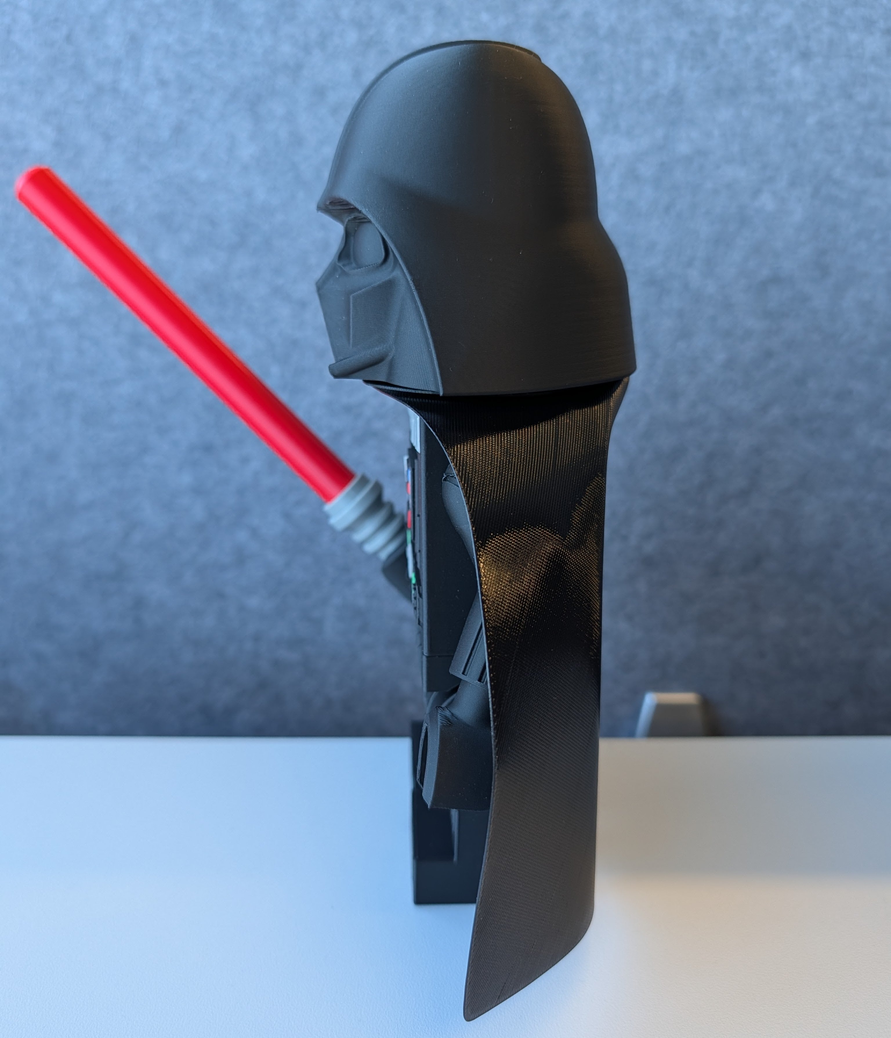 Big Bricks Darth Vader | 3D Printed | Art Decor - 9in Tall