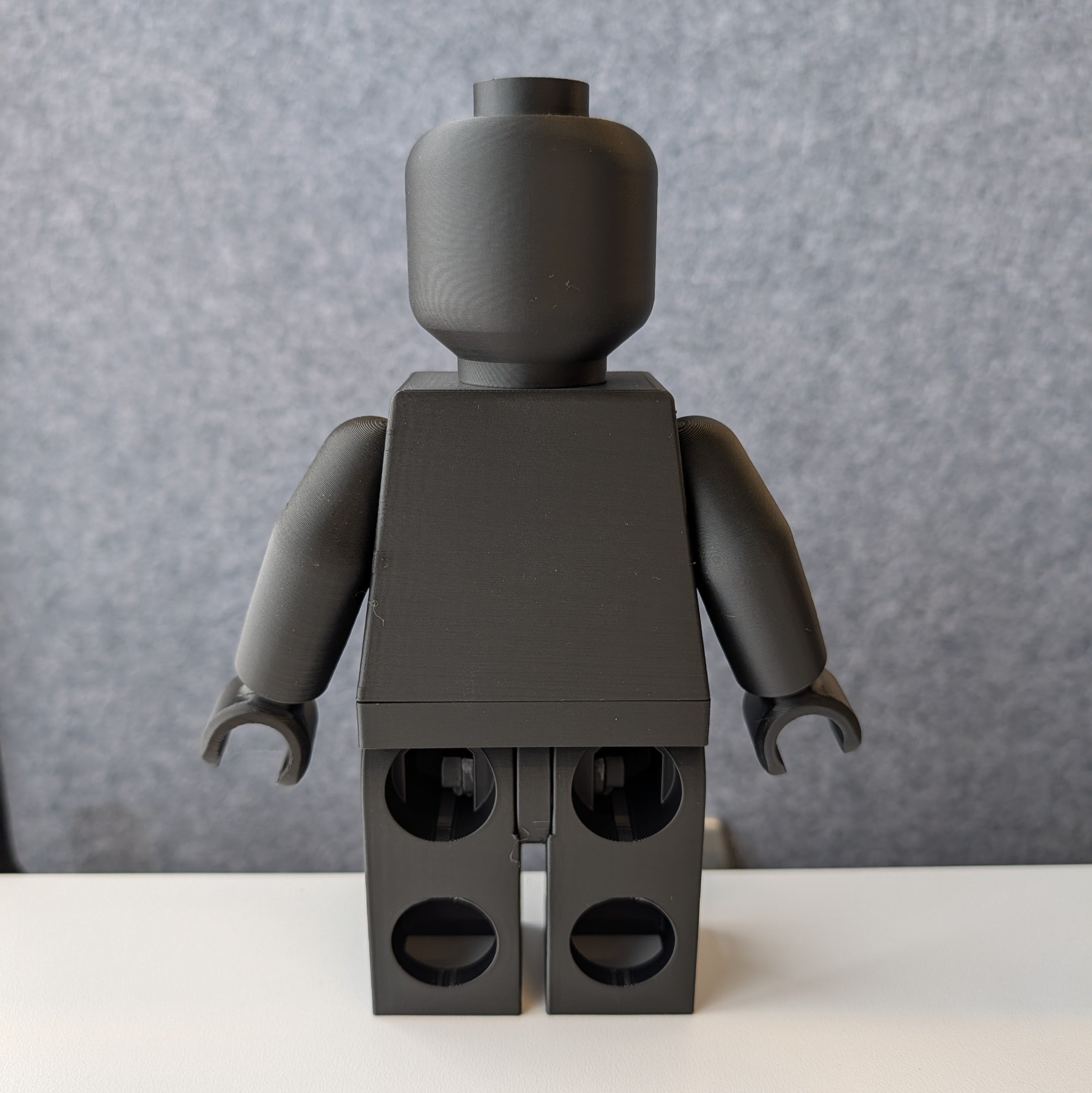 Big Bricks Symbiote Spider Man | 3D Printed | Art Decor - 8in tall