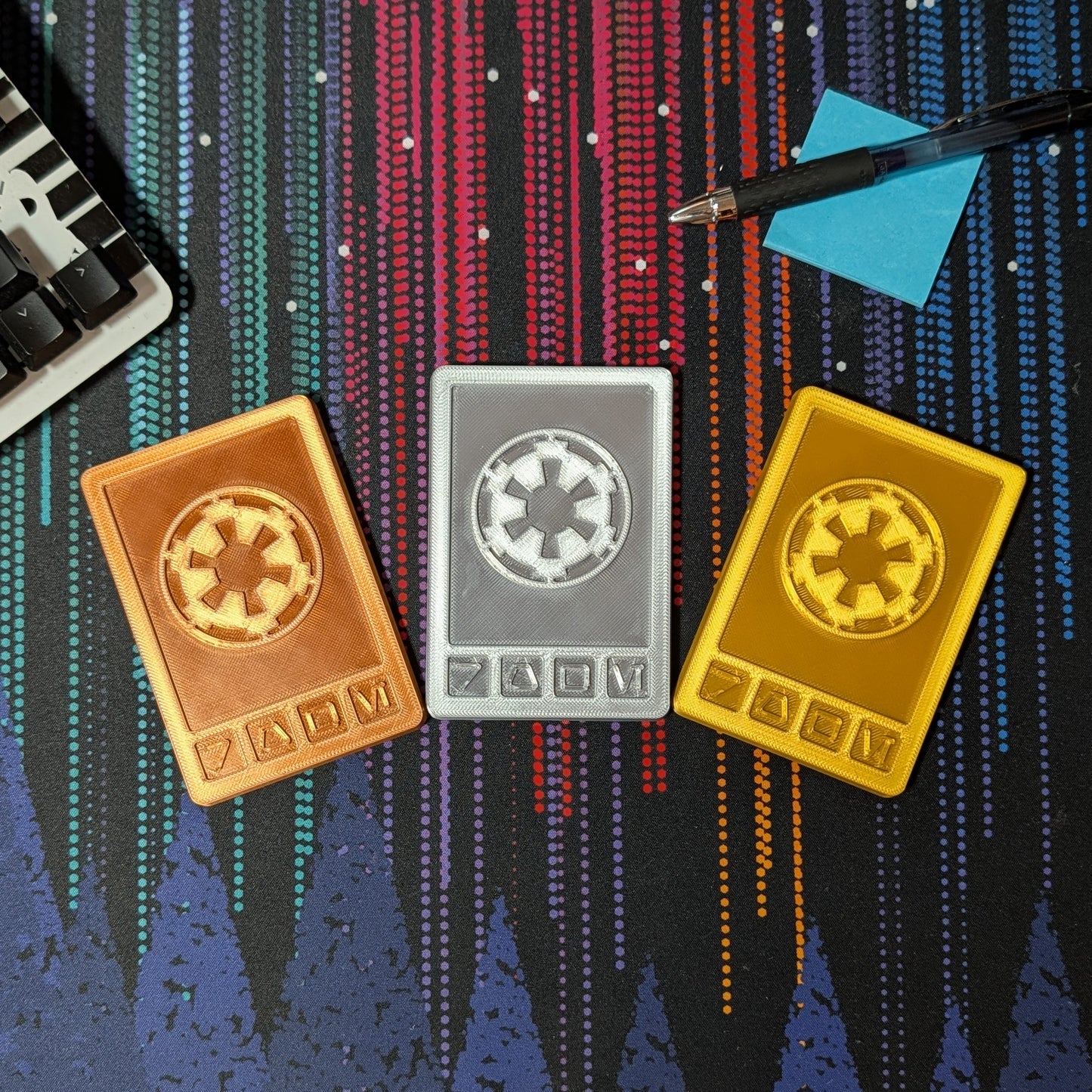 3D Printed | Star Wars Imperial Credit Credit/Debit Card Case for Paying with NFC | Made to Order |