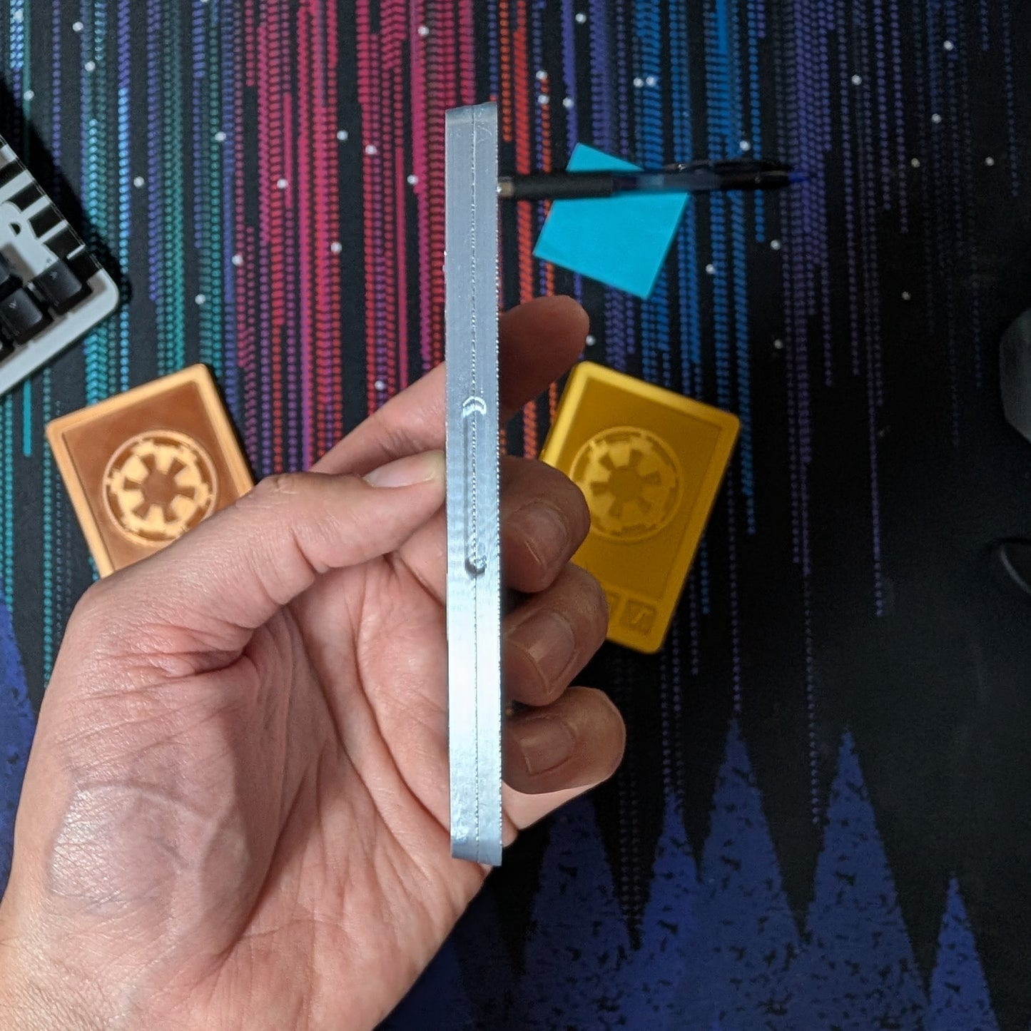 3D Printed | Star Wars Imperial Credit Credit/Debit Card Case for Paying with NFC | Made to Order |
