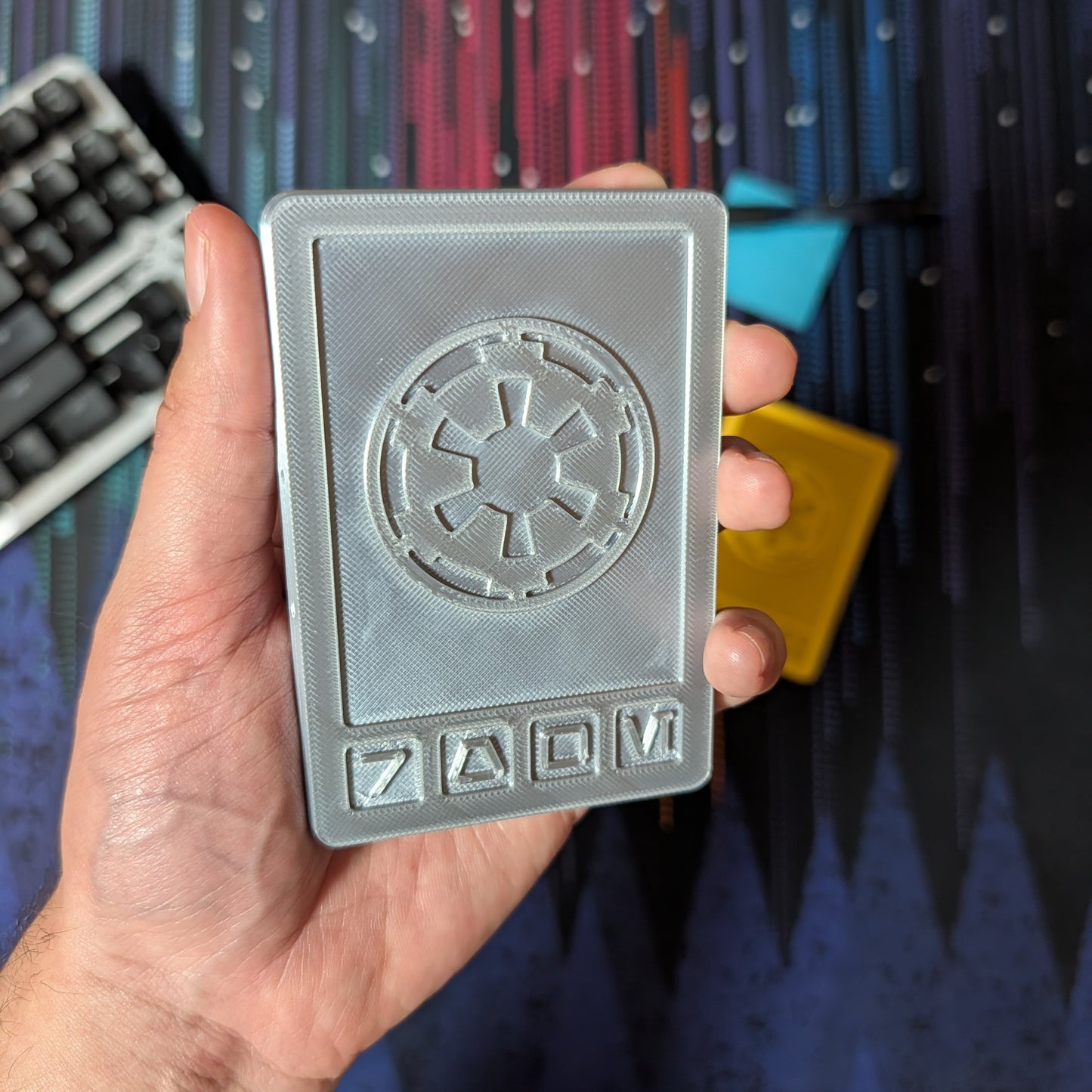 3D Printed | Star Wars Imperial Credit Credit/Debit Card Case for Paying with NFC | Made to Order |