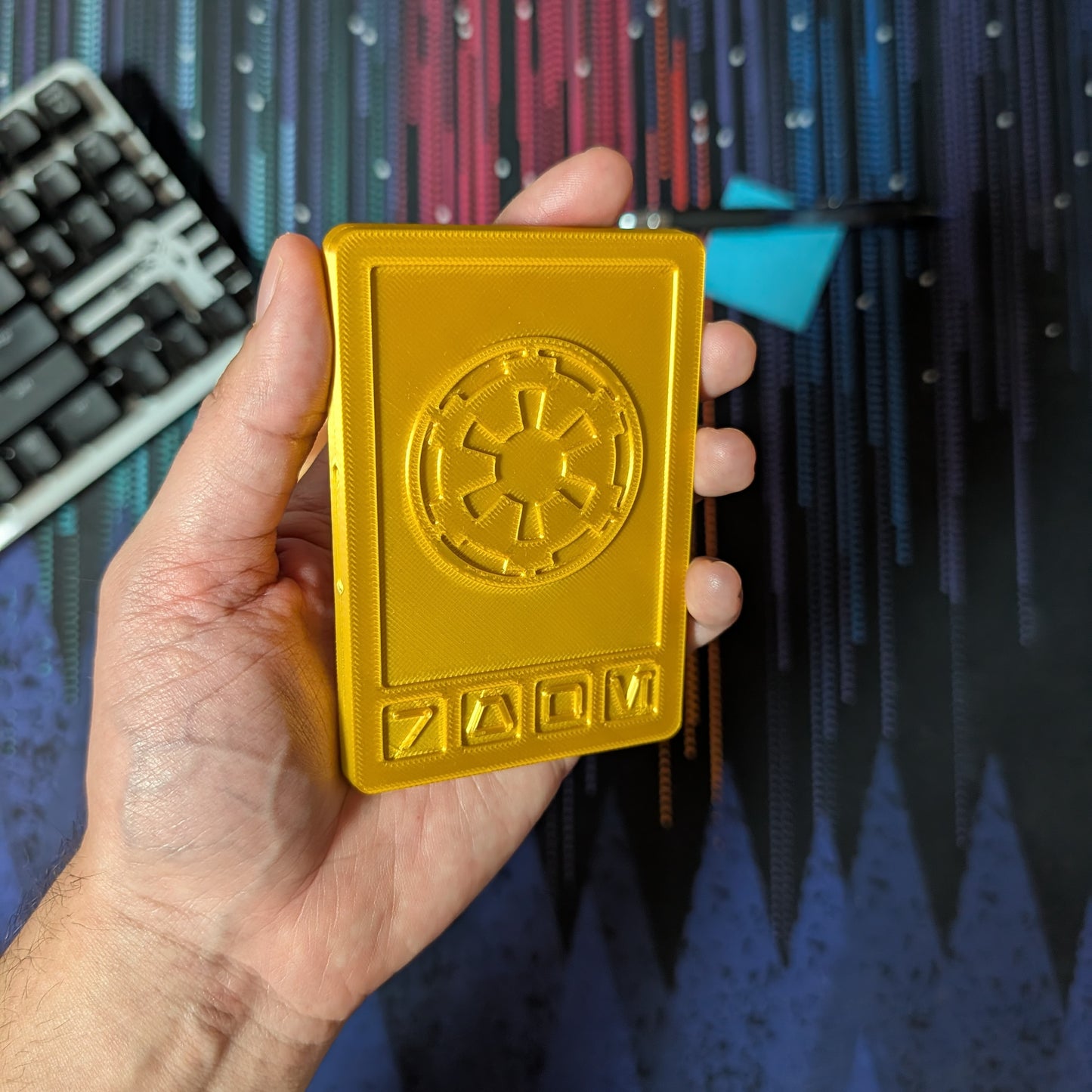 3D Printed | Star Wars Imperial Credit Credit/Debit Card Case for Paying with NFC | Made to Order |