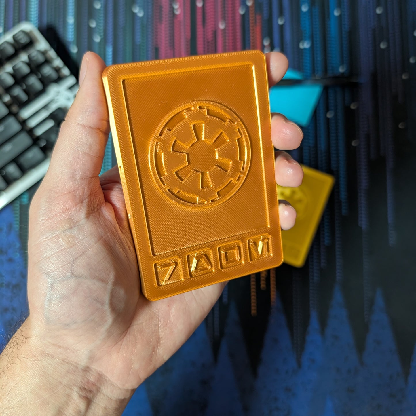 3D Printed | Star Wars Imperial Credit Credit/Debit Card Case for Paying with NFC | Made to Order |