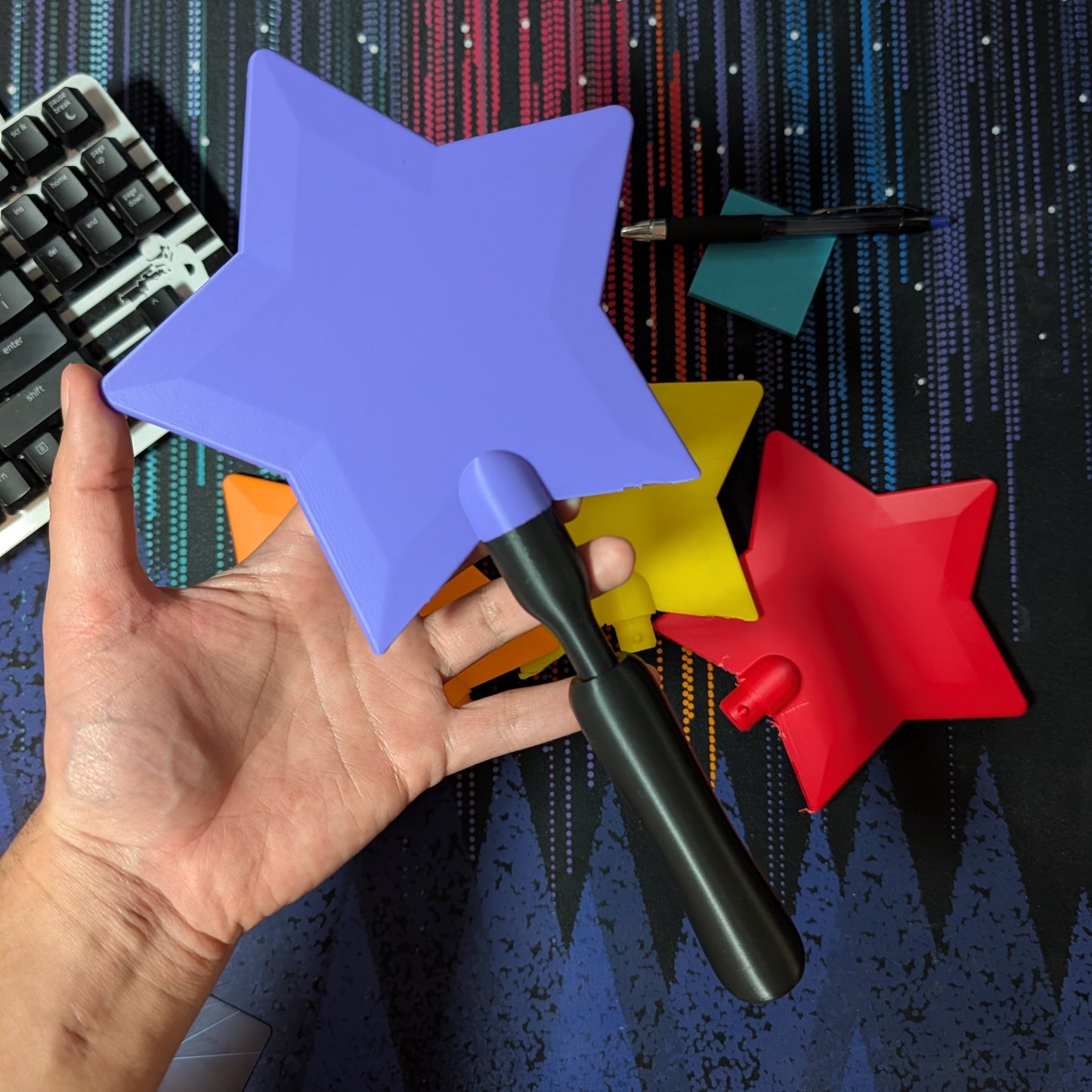 3D Printed | Star Wand Credit/Debit Card Holder for Paying