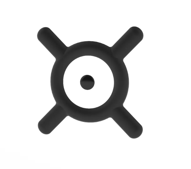 3D Printed Pokemon Unown Airtag Holder with Key Ring - Flexible Plastic - made to order
