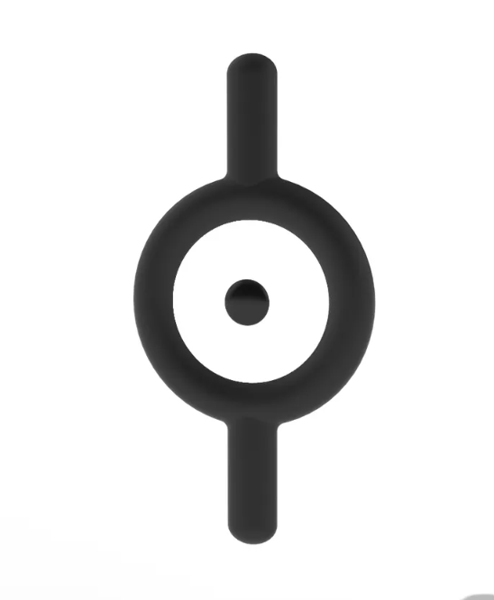 3D Printed Pokemon Unown Airtag Holder with Key Ring - Flexible Plastic - made to order