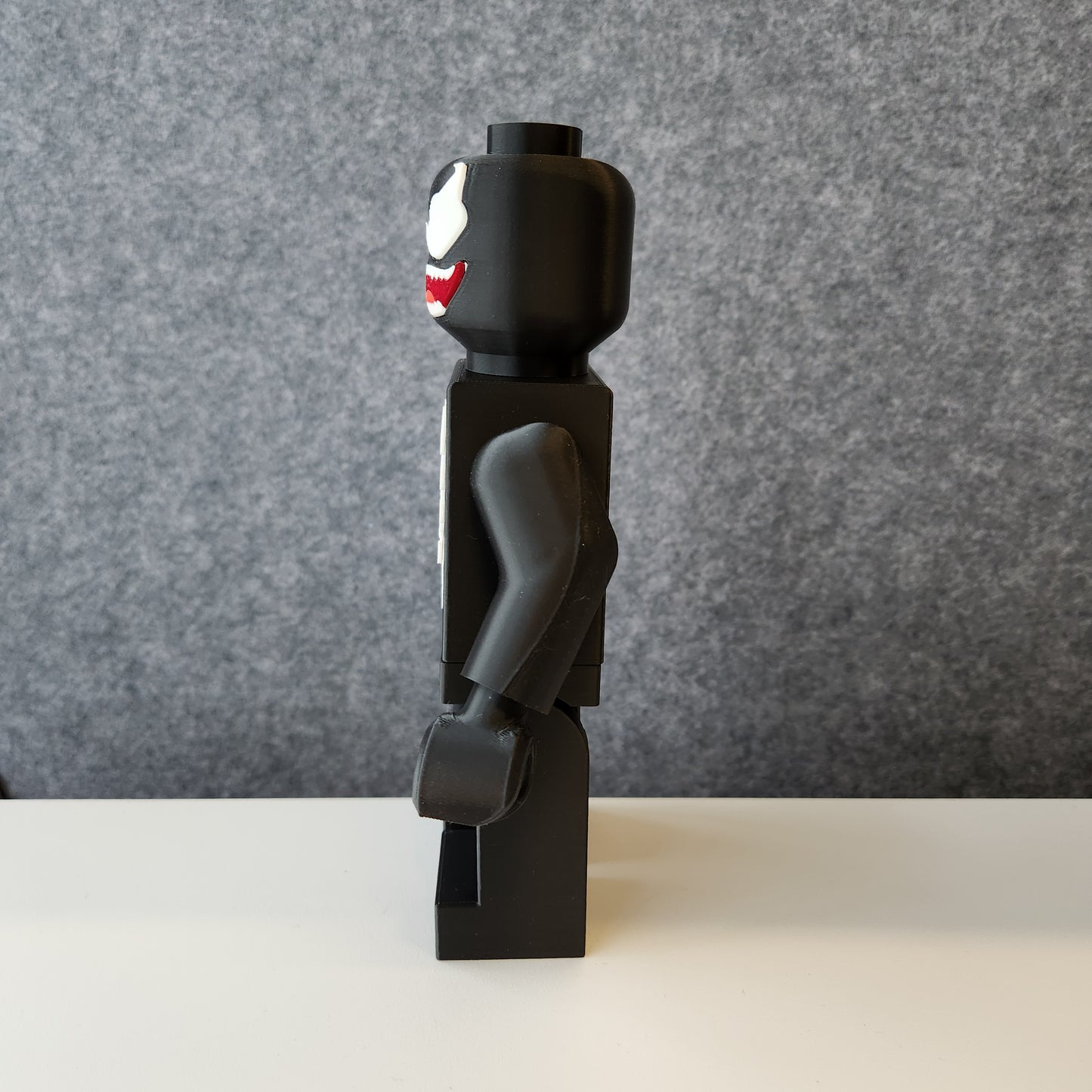 Big Bricks Venom | 3D Printed | Art Decor - 8in & 12in Tall