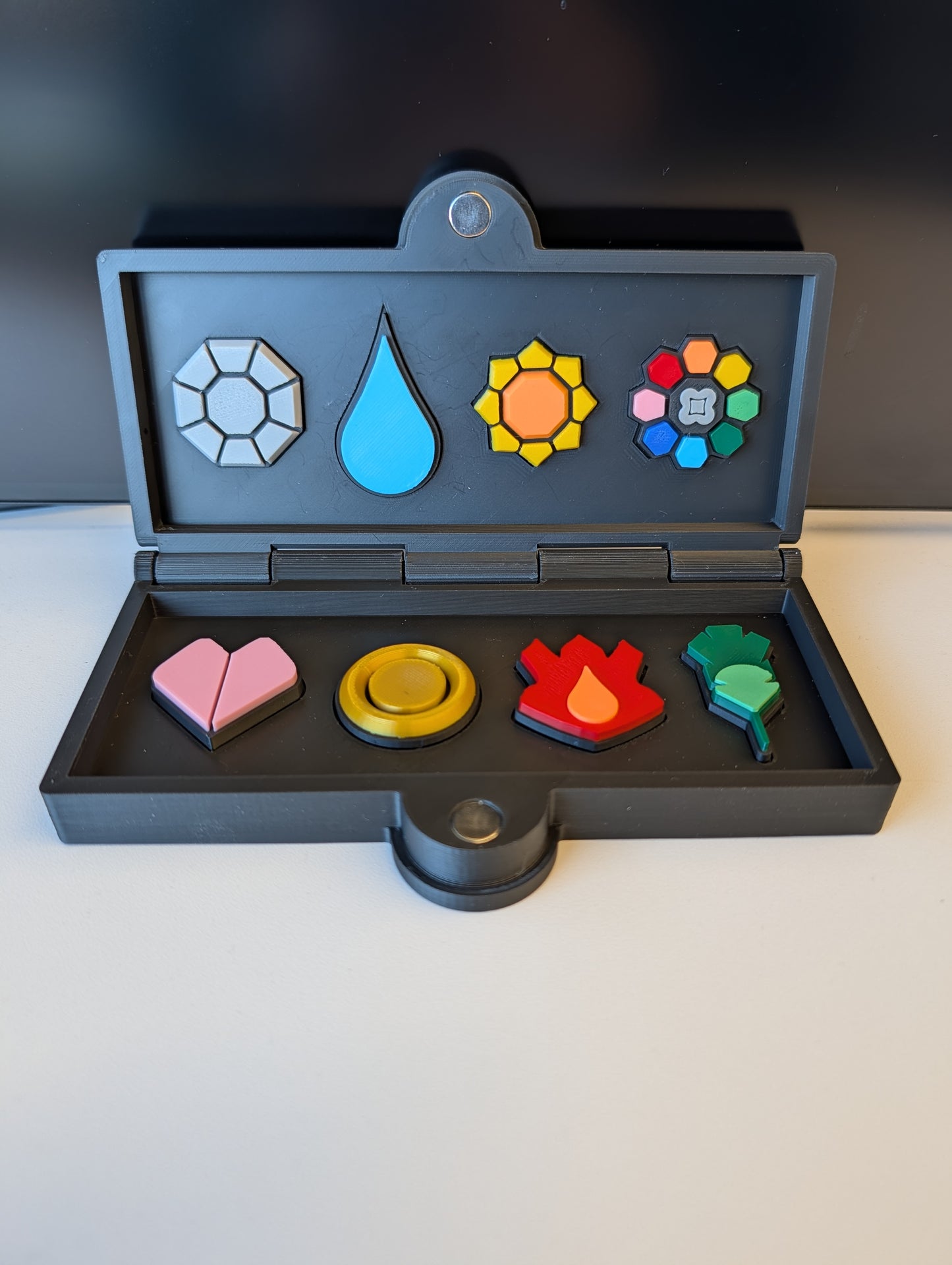 Kanto Badge Magnets | 3D Printed | Art Decor