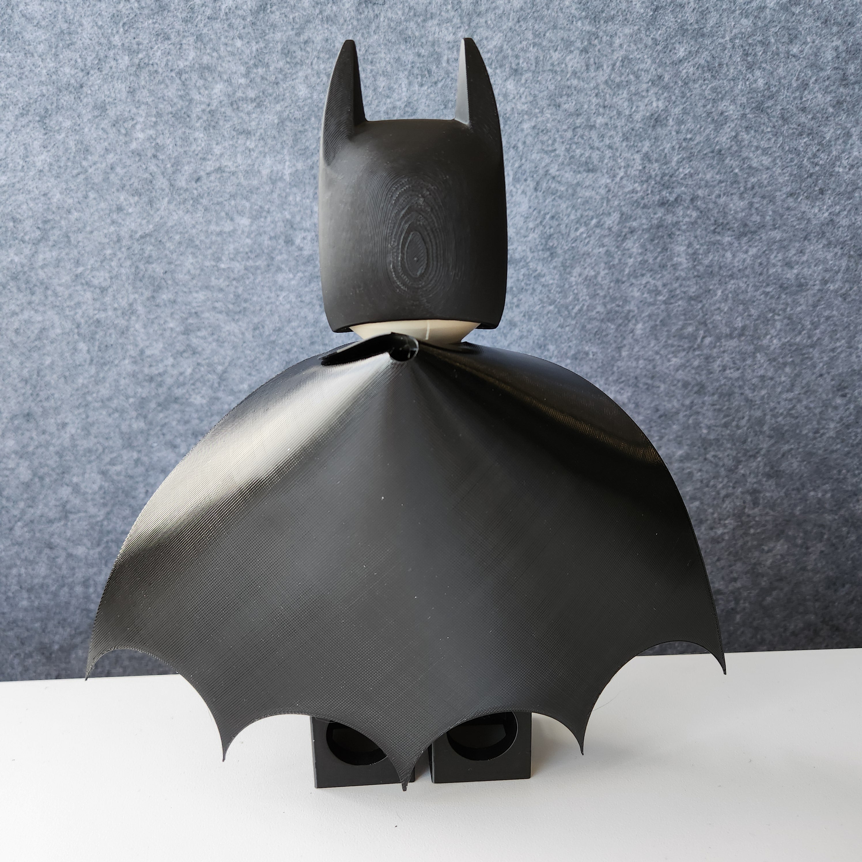 Big Bricks Batman - 3D Printed - Art Decor