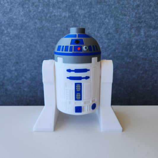Big Bricks R2-D2 | 3D Printed | Art Decor - 6.5in Tall