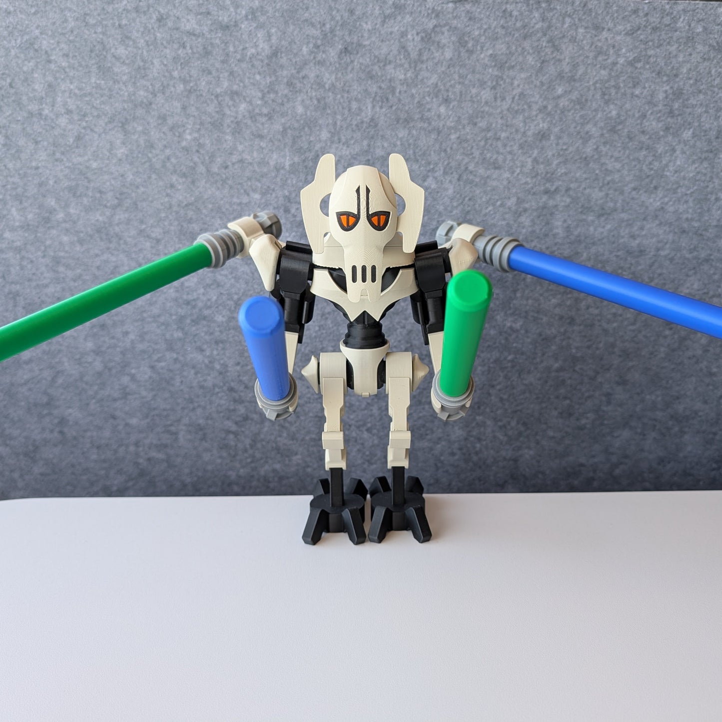 Big Bricks General Grievous | 3D Printed | Art Decor - 9in tall