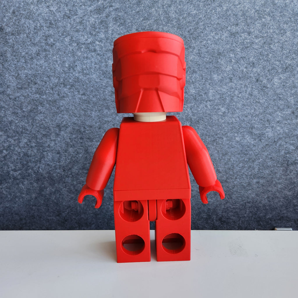 Big Bricks Iron Man | 3D Printed | Art Decor