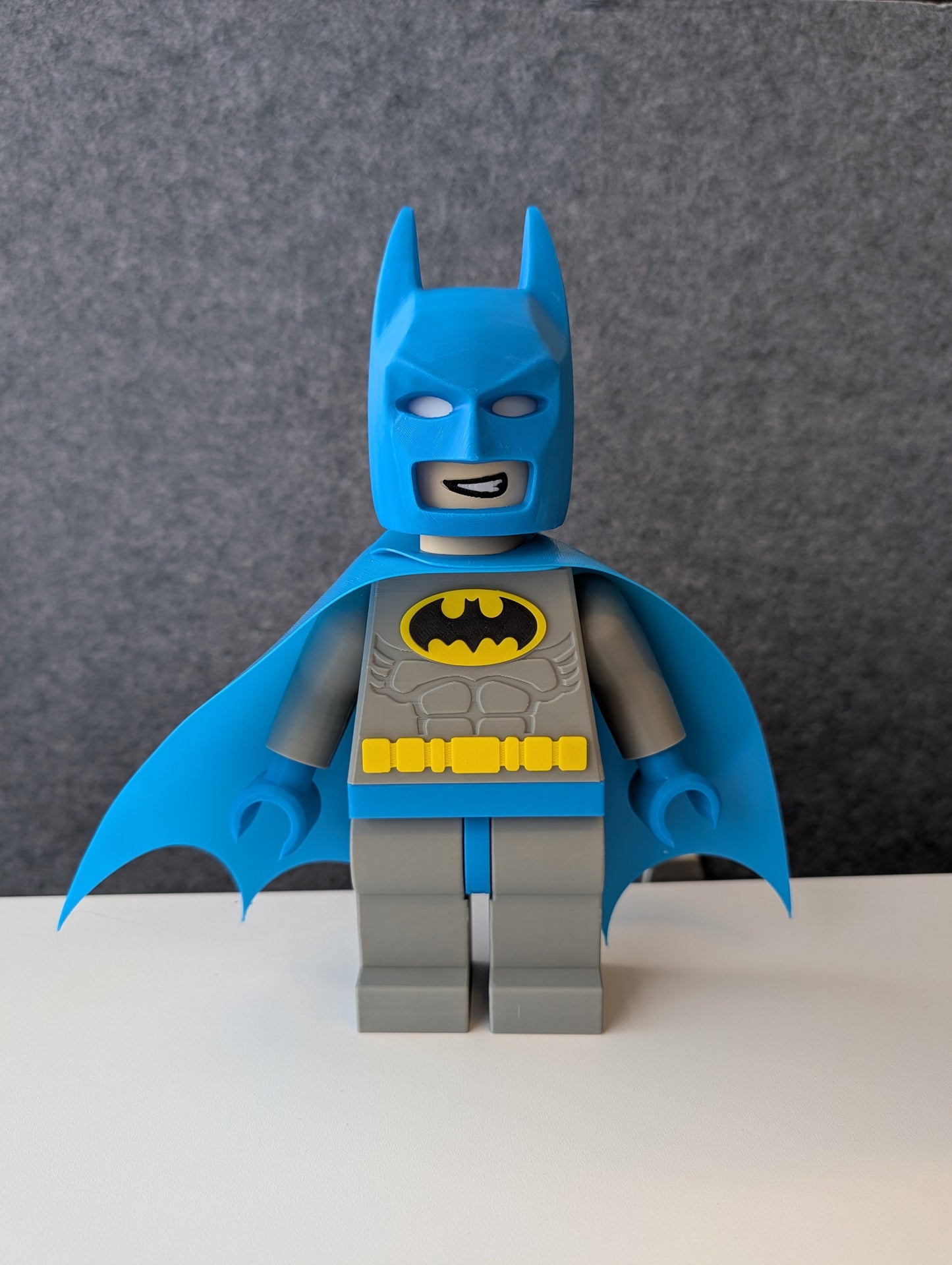 Big Bricks Batman - 3D Printed - Art Decor