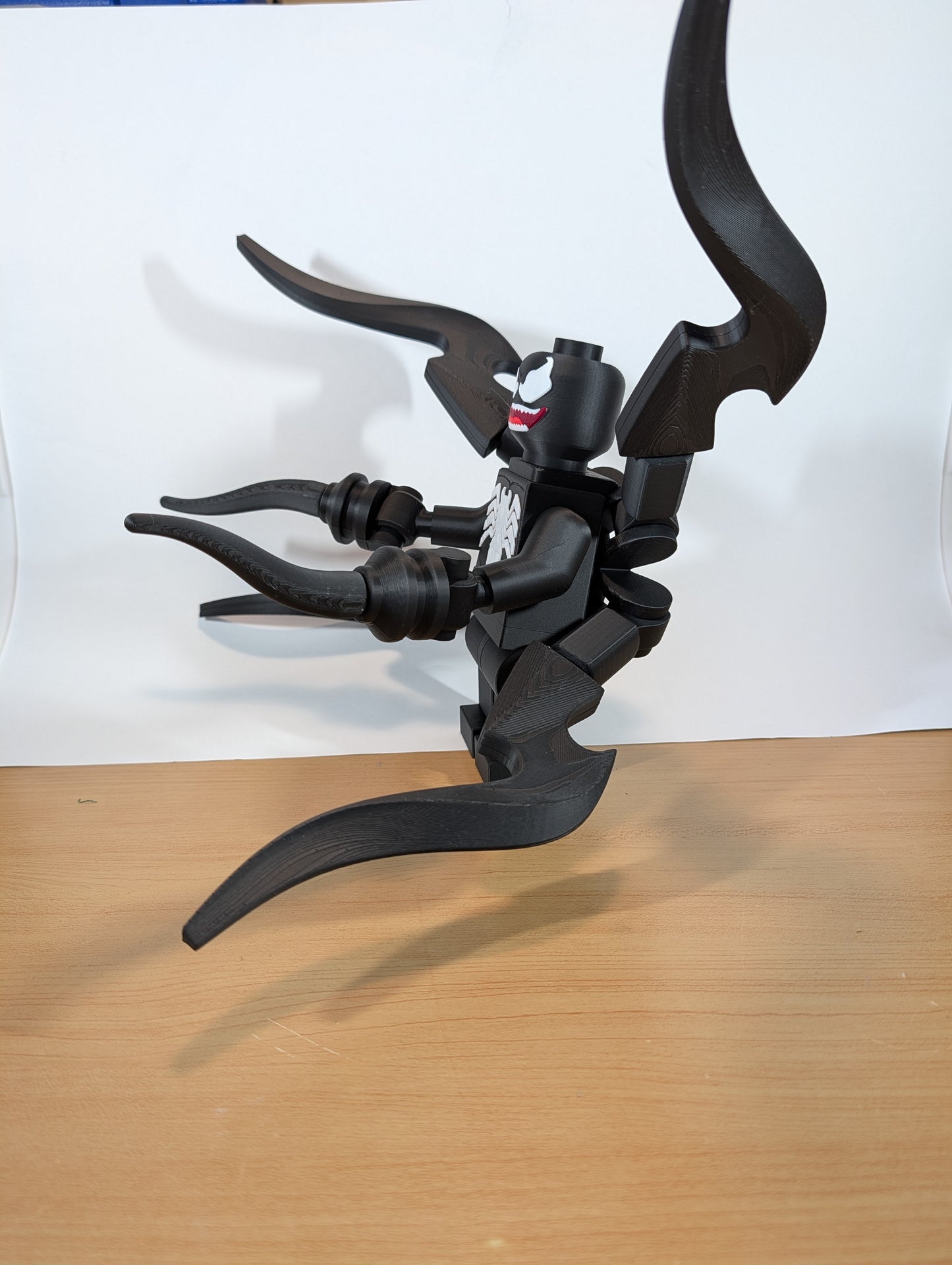 Back Appendages for Big Bricks Venom | 3D Printed | Art Decor