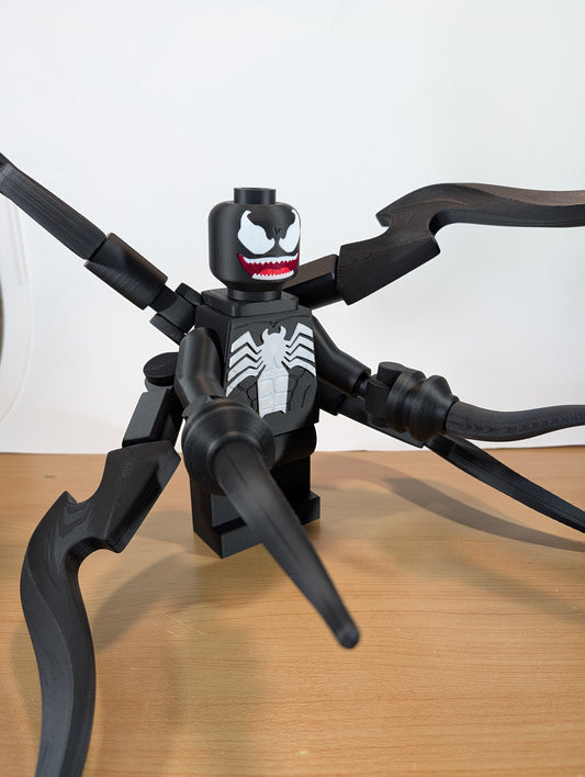 Back Appendages for Big Bricks Venom | 3D Printed | Art Decor