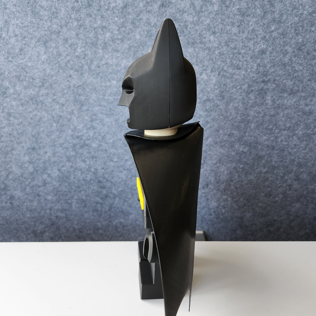Big Bricks Batman - 3D Printed - Art Decor