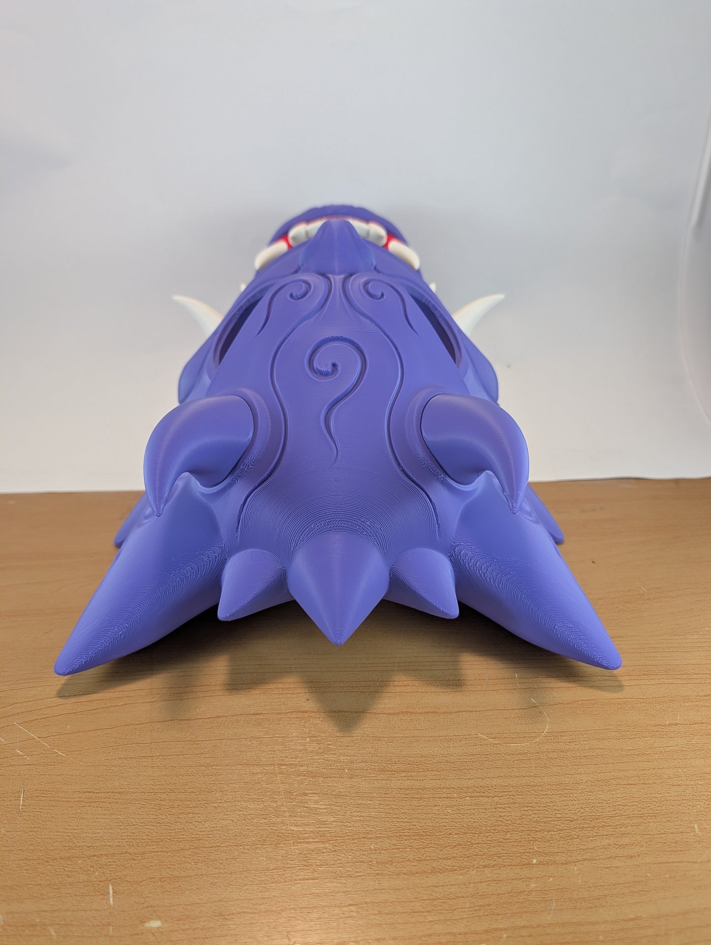 3D Printed Gengar Menpo Mask | Display Piece | Print to Order