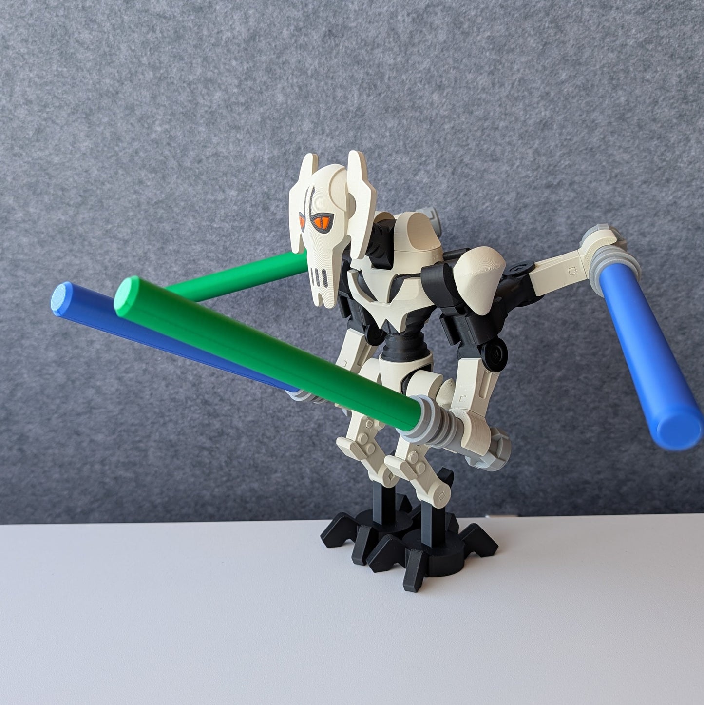 Big Bricks General Grievous | 3D Printed | Art Decor - 9in tall