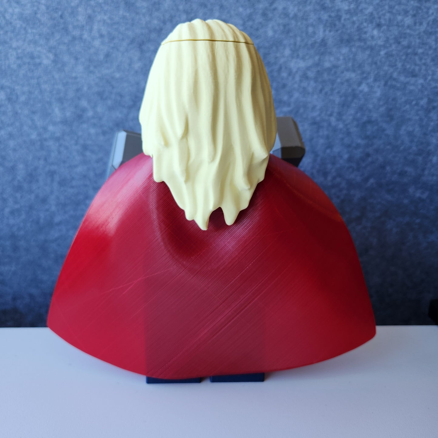 Big Bricks Thor | 3D Printed | Art Decor - 8.5in tall