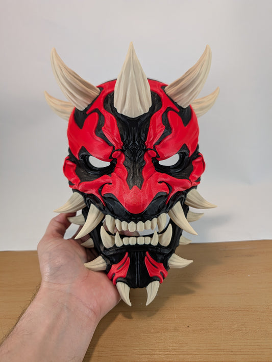 3D Printed Maul Menpo Mask | Display Piece | Print to Order