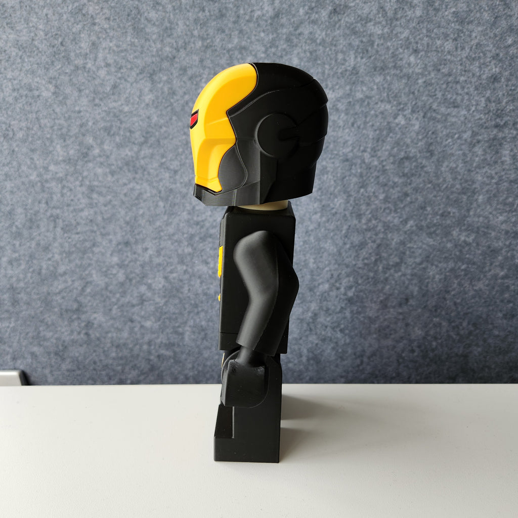 Big Bricks Iron Man | 3D Printed | Art Decor
