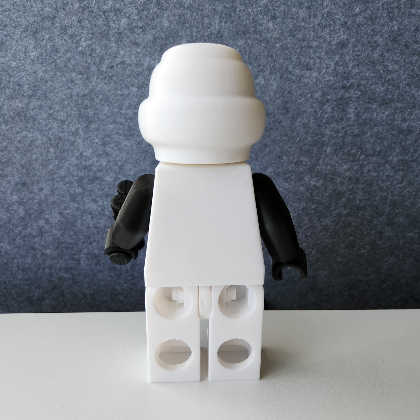 Big Bricks Scout Trooper | 3D Printed | Art Decor - 8.5in tall