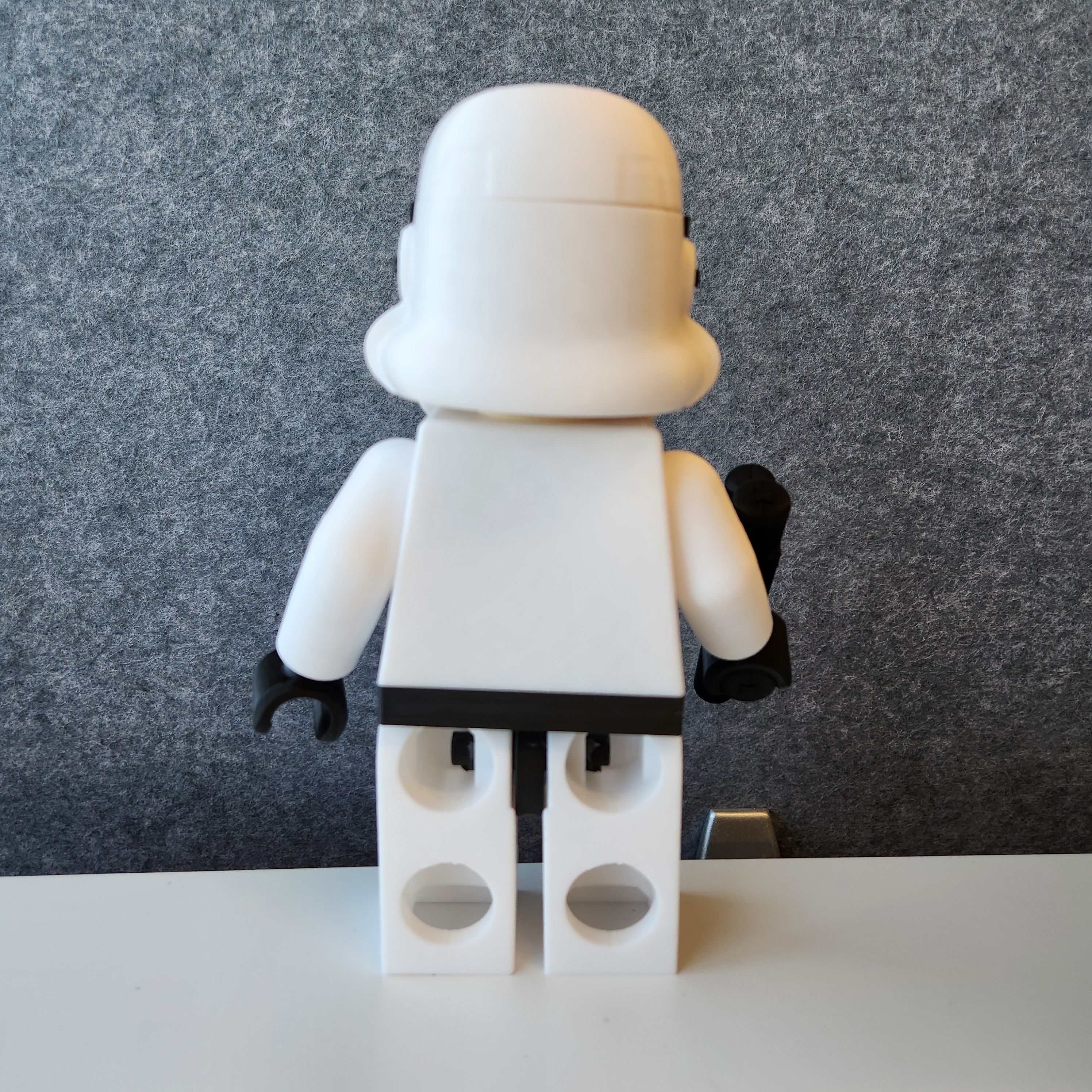 Big Bricks Stormtrooper -3D Printed - Art Decor