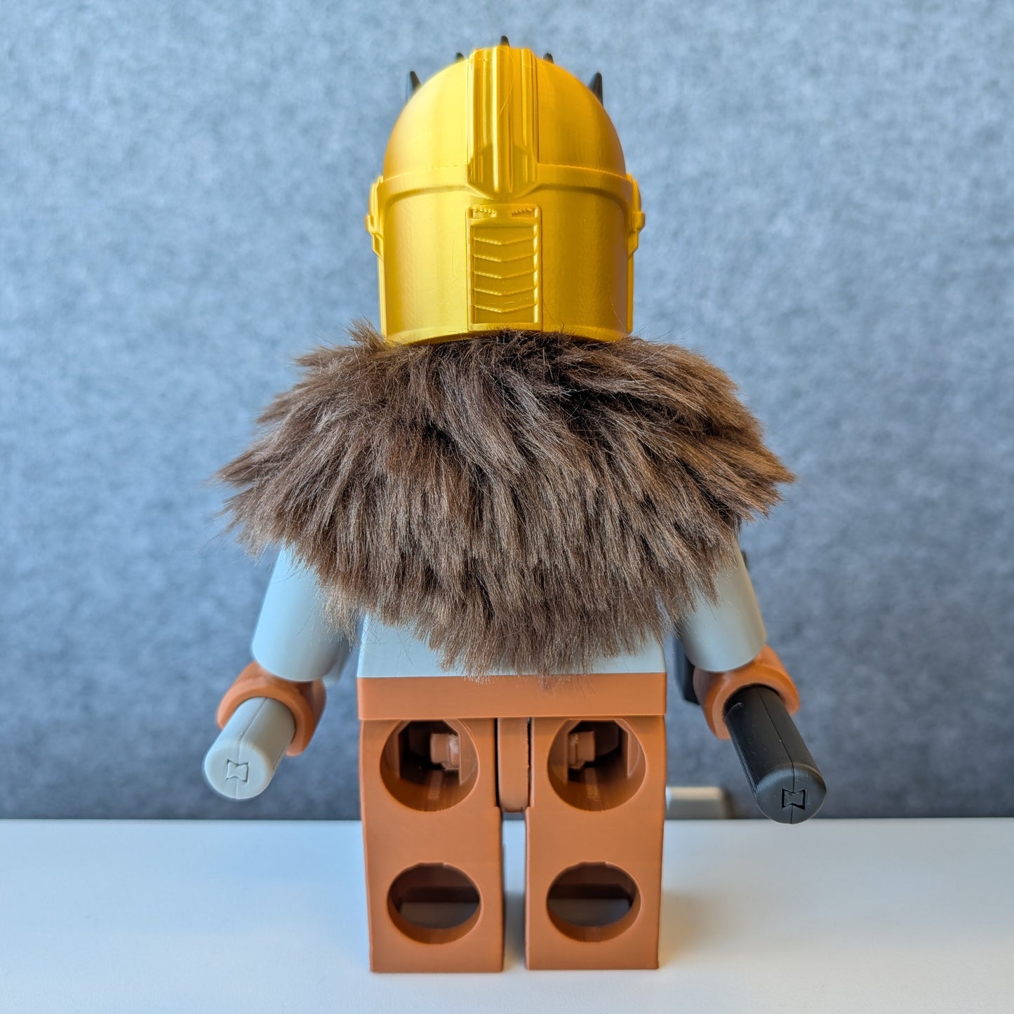 Big Bricks The Armorer | 3D Printed | Art Decor - 9in Tall