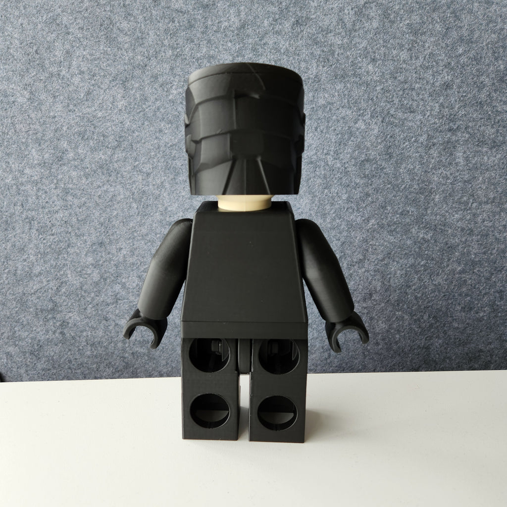 Big Bricks Iron Man | 3D Printed | Art Decor