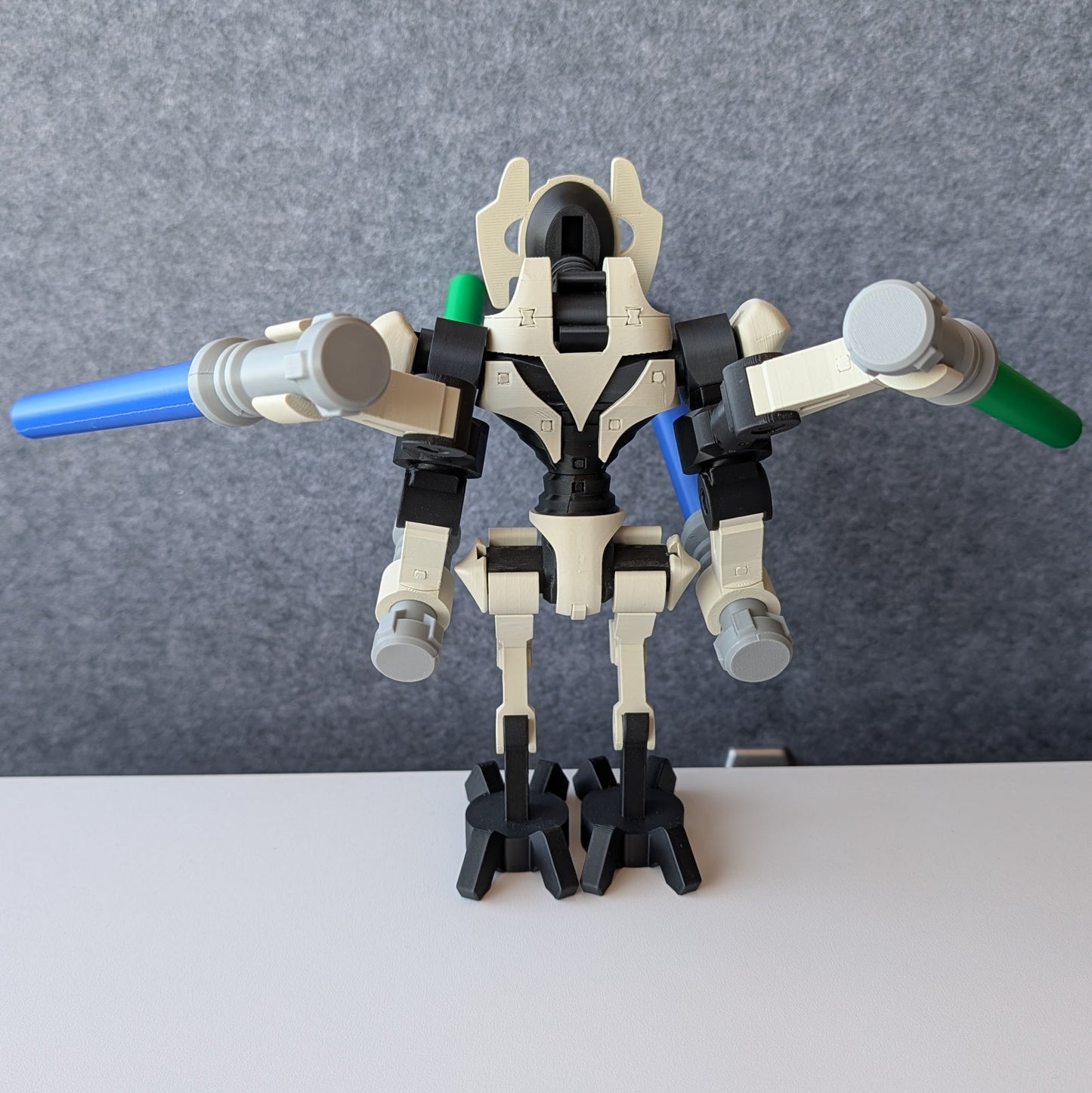 Big Bricks General Grievous | 3D Printed | Art Decor - 9in tall
