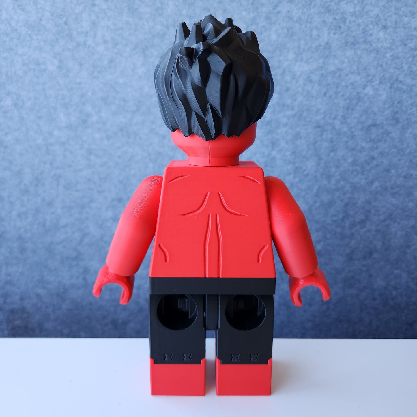 Big Bricks The Incredible Hulk | 3D Printed | Art Decor - 9in Tall