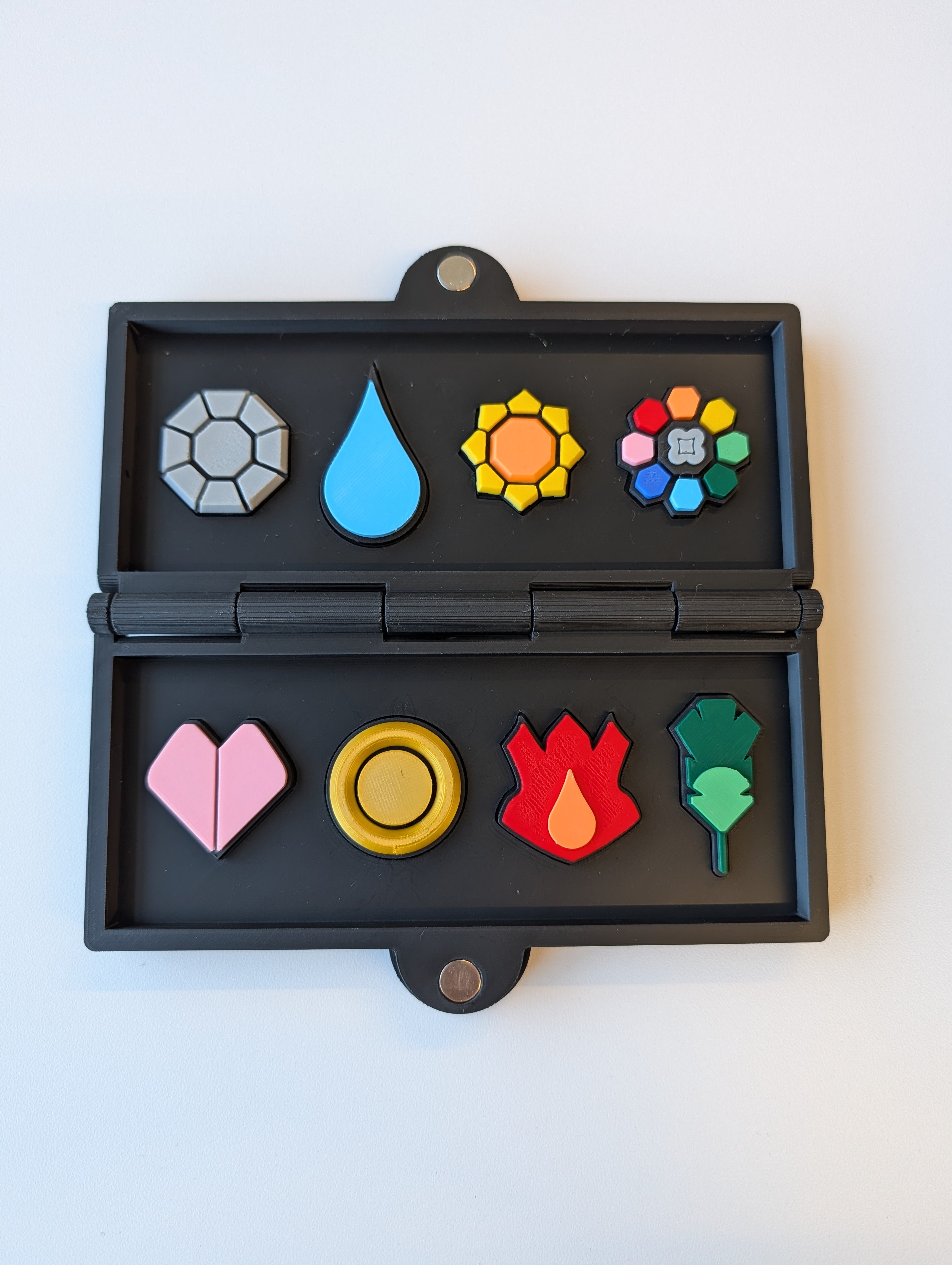 Kanto Badge Magnets | 3D Printed | Art Decor